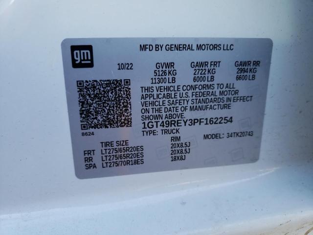 1GT49REY3PF162254 GMC Sierra K2500 Denali