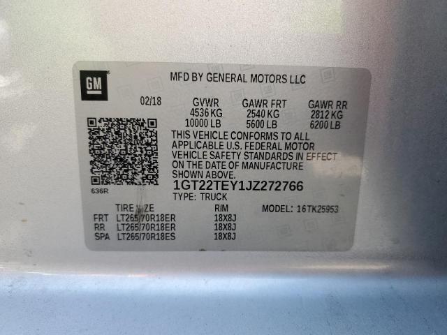 1GT22TEY1JZ272766 GMC Sierra K2500 Slt