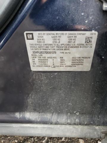 2GKFLUE37G6301379 GMC Terrain Slt