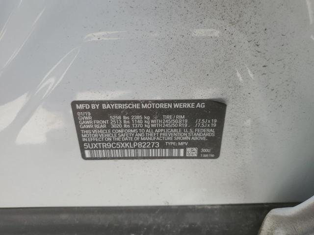 5UXTR9C5XKLP82273 BMW X3 Xdrive30i