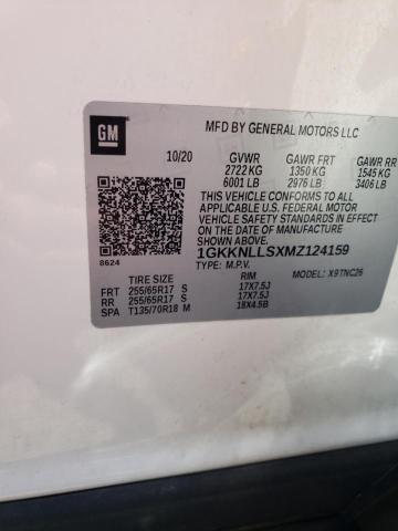 1GKKNLLSXMZ124159 GMC Acadia At4