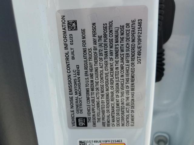 1GT49UEY0PF215463 GMC Sierra K3500 Slt