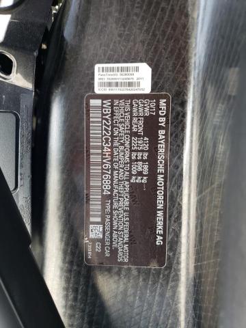 WBY2Z2C34HV676884 BMW I8