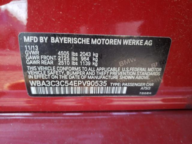 WBA3C3C54EPV90535 BMW 320 I Xdrive