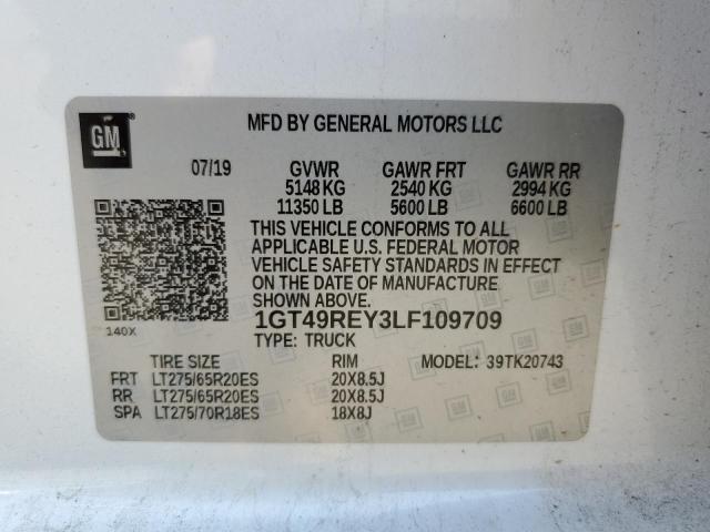 1GT49REY3LF109709 GMC Sierra K2500 Denali