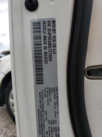 3C4PDCAB8LT276020 Dodge JOURNEY SE