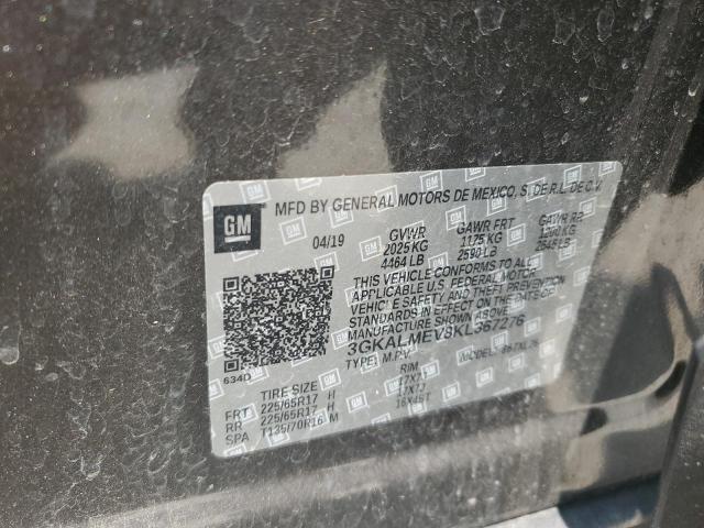 3GKALMEV8KL367276 GMC Terrain Sle