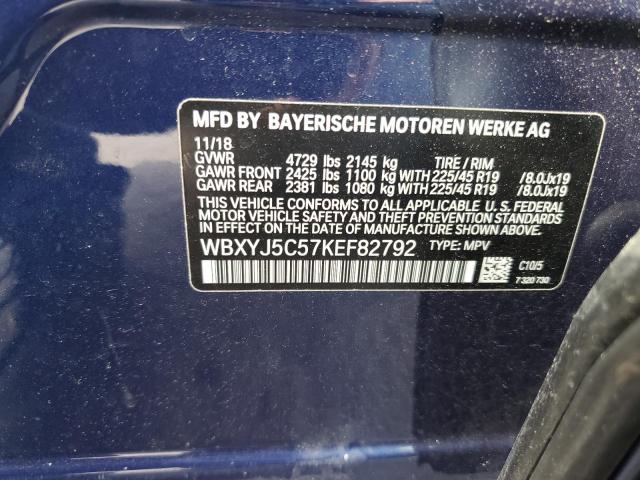 WBXYJ5C57KEF82792 BMW X2 Xdrive28i