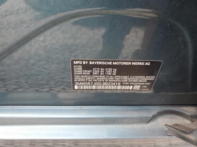 3MW5R7J00L8B23419 BMW 330XI