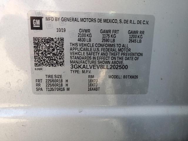 3GKALVEV8LL202500 GMC Terrain Slt