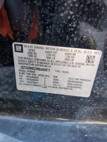3GTU2NEC3HG499511 GMC Sierra K1500 Slt