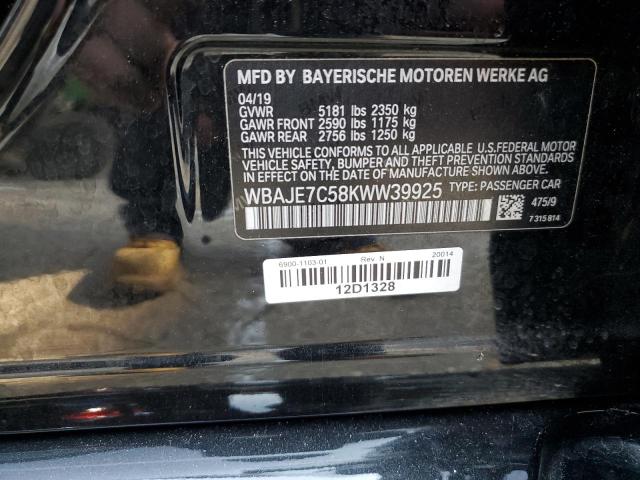 WBAJE7C58KWW39925 BMW 540 XI