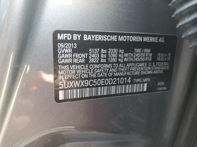 5UXWX9C50E0D21014 BMW X3 Xdrive28i