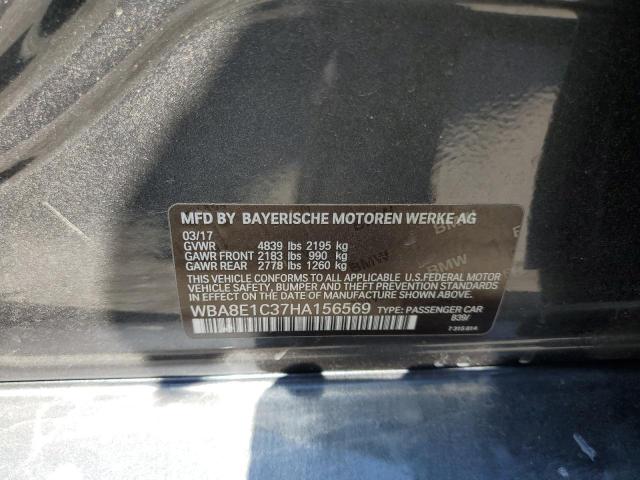WBA8E1C37HA156569 BMW 330e