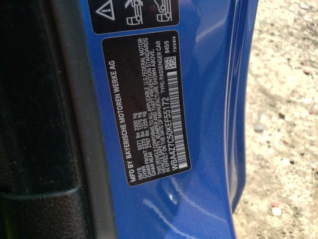WBA4Z7C50KEF55172 BMW 440XI