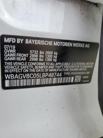 WBAGV8C05LBP48744 BMW M850XI