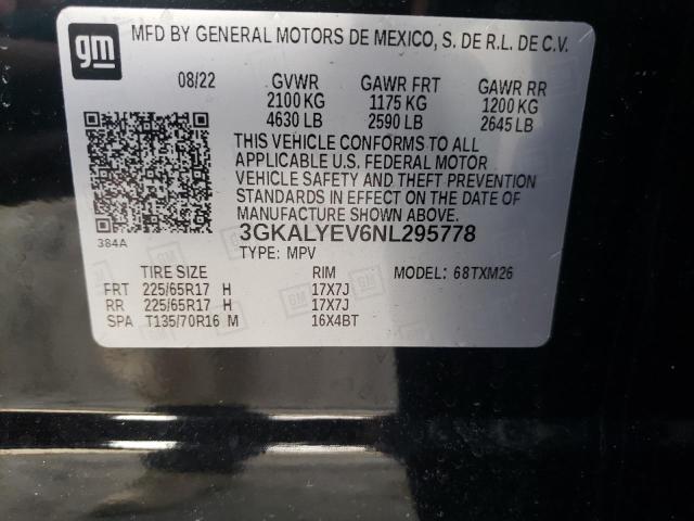3GKALYEV6NL295778 GMC Terrain At4