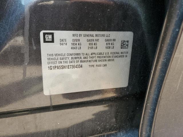 1G1PA5SH1E7364334 Chevrolet CRUZE LS