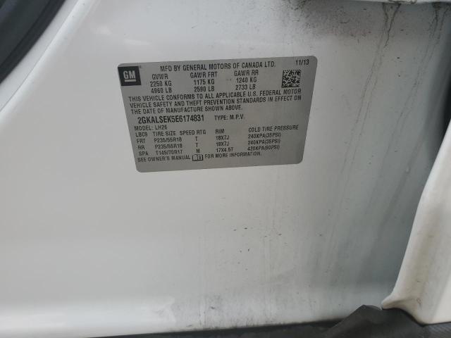 2GKALSEK5E6174831 GMC Terrain Slt