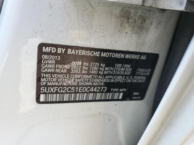 5UXFG2C51E0C44273 BMW X6 Xdrive35i