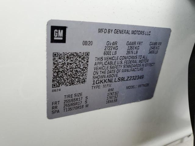 1GKKNLLS9LZ232349 GMC Acadia At4