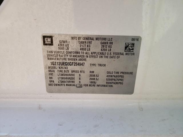 1GT12UEG6GF284947 GMC Sierra K2500 Denali