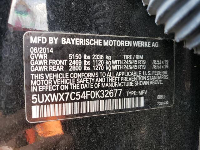 5UXWX7C54F0K32677 BMW X3 Xdrive35i
