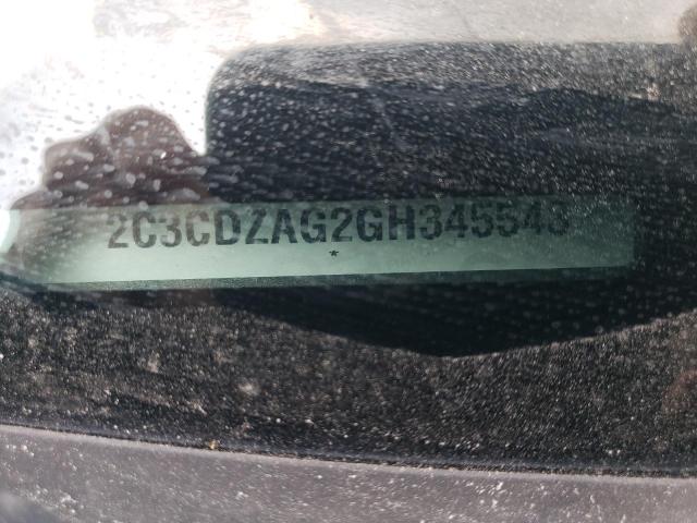 2C3CDZAG2GH345543 Dodge Challenger Sxt