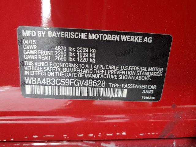 WBA4B3C59FGV48628 BMW 435 Xi Gran Coupe