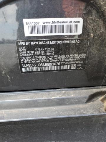3MW5R7J05M8B93676 BMW 330XI