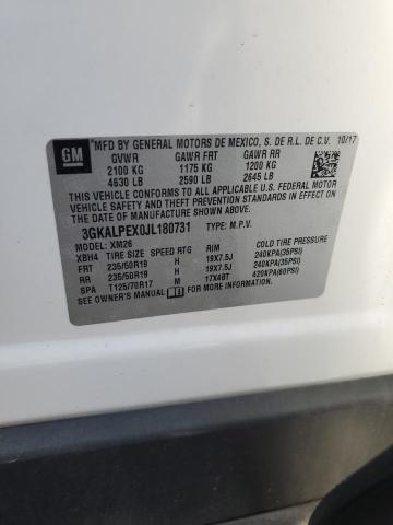 3GKALPEX0JL180731 GMC Terrain Slt