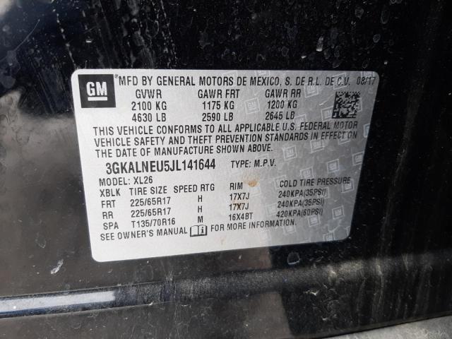 3GKALNEU5JL141644 GMC Terrain Sle