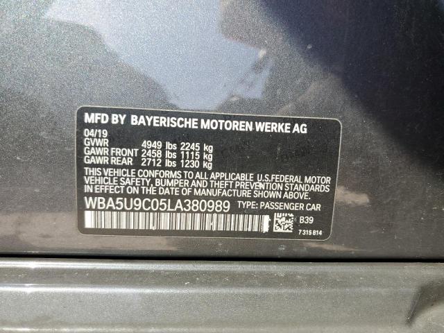 WBA5U9C05LA380989 BMW M340XI