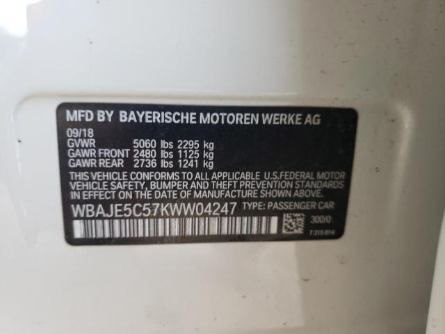 WBAJE5C57KWW04247 BMW 540 I