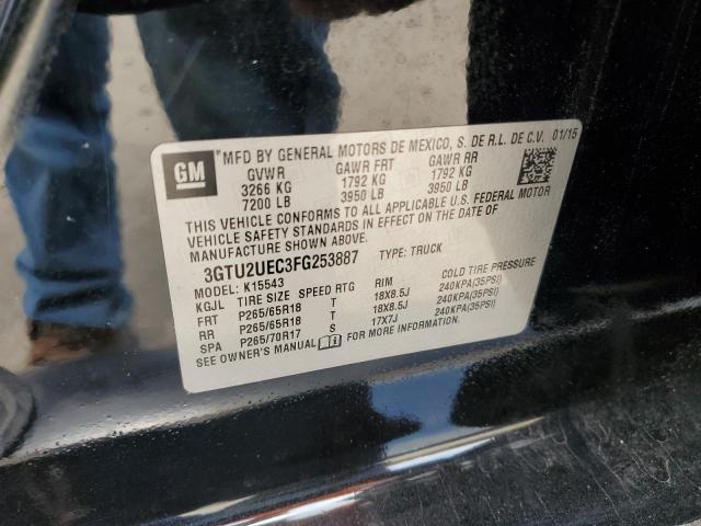 3GTU2UEC3FG253887 GMC Sierra K1500 Sle