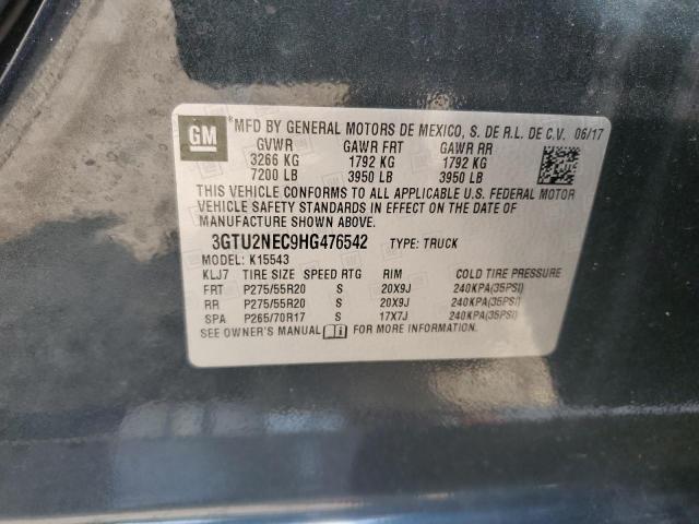 3GTU2NEC9HG476542 GMC Sierra K1500 Slt