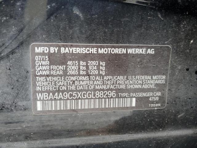 WBA4A9C5XGGL88296 BMW 428 I Gran Coupe Sulev