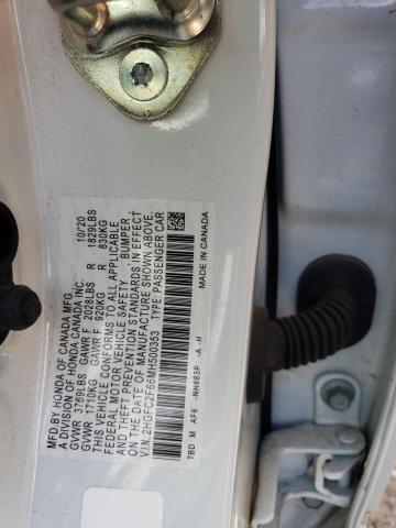 2HGFC2F66MH500353 Honda Civic Lx