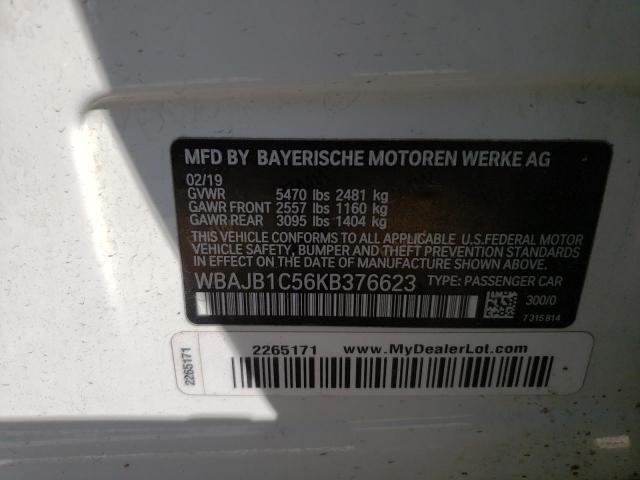 WBAJB1C56KB376623 BMW 530XE