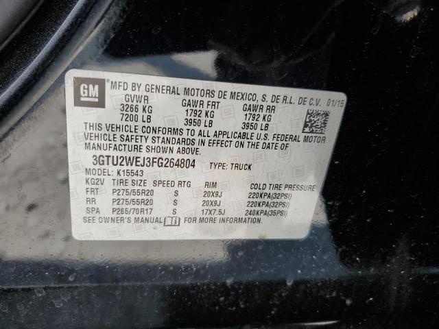 3GTU2WEJ3FG264804 GMC Sierra K1500 Denali