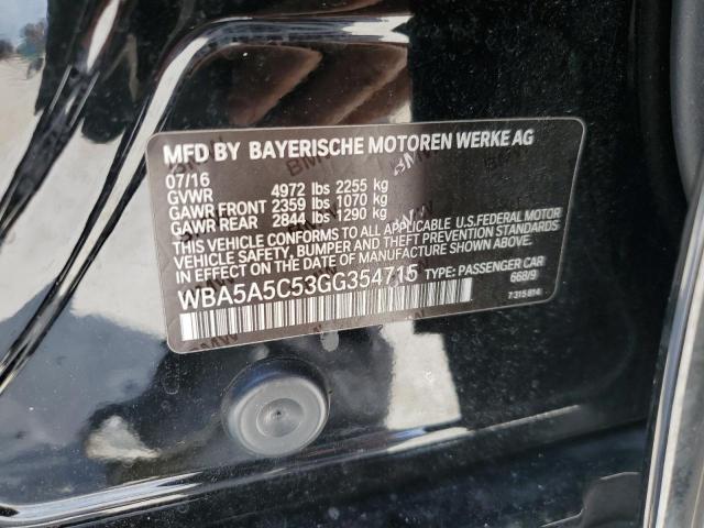 WBA5A5C53GG354715 BMW 528 I