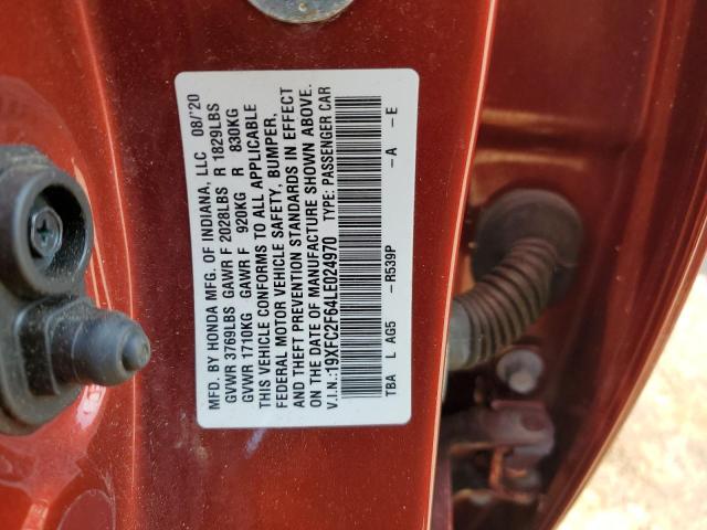 19XFC2F64LE024970 Honda Civic Lx
