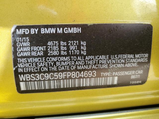 WBS3C9C59FP804693 BMW M3