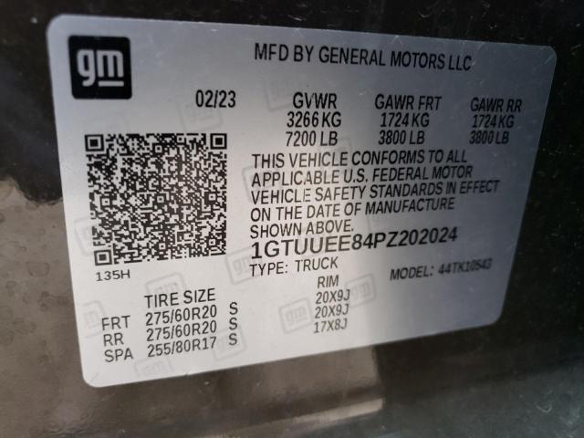 1GTUUEE84PZ202024 GMC Sierra K1500 At4