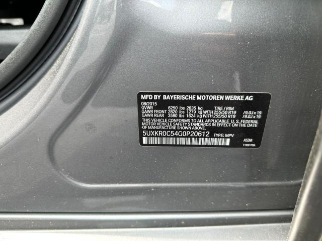 5UXKR0C54G0P20612 BMW X5 Xdrive35i