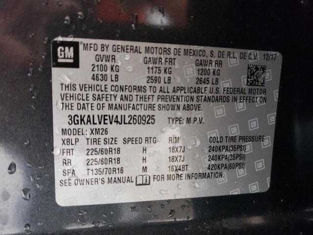 3GKALVEV4JL260925 GMC Terrain Slt