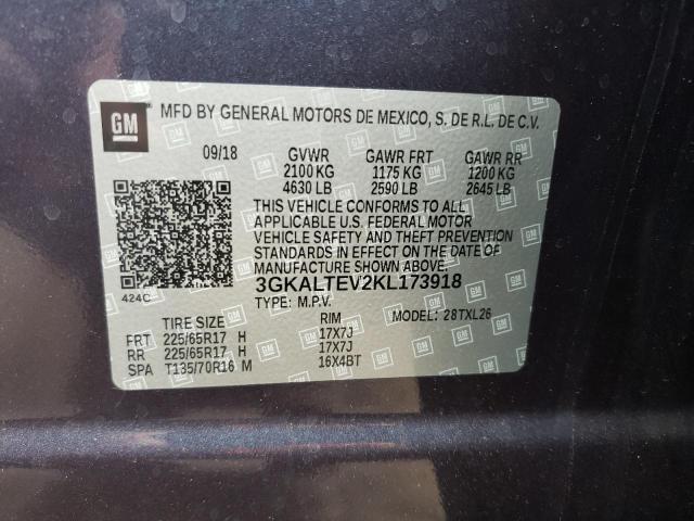 3GKALTEV2KL173918 GMC Terrain Sle