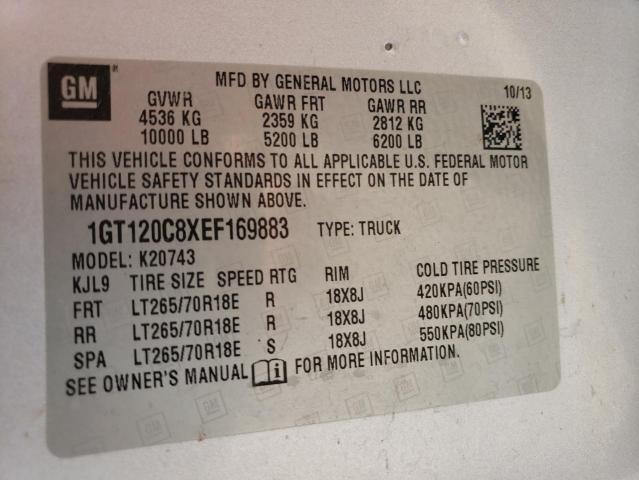 1GT120C8XEF169883 GMC Sierra K2500 Sle