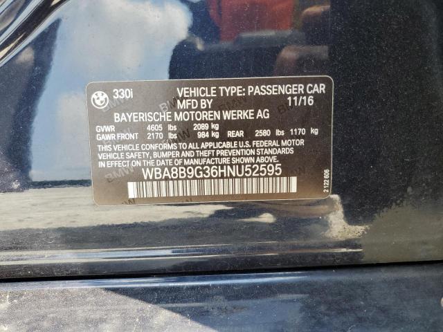 WBA8B9G36HNU52595 BMW 330 I