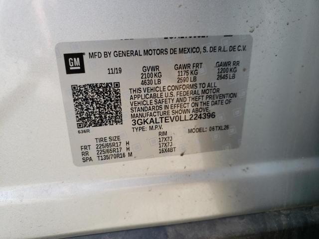 3GKALTEV0LL224396 GMC Terrain Sle
